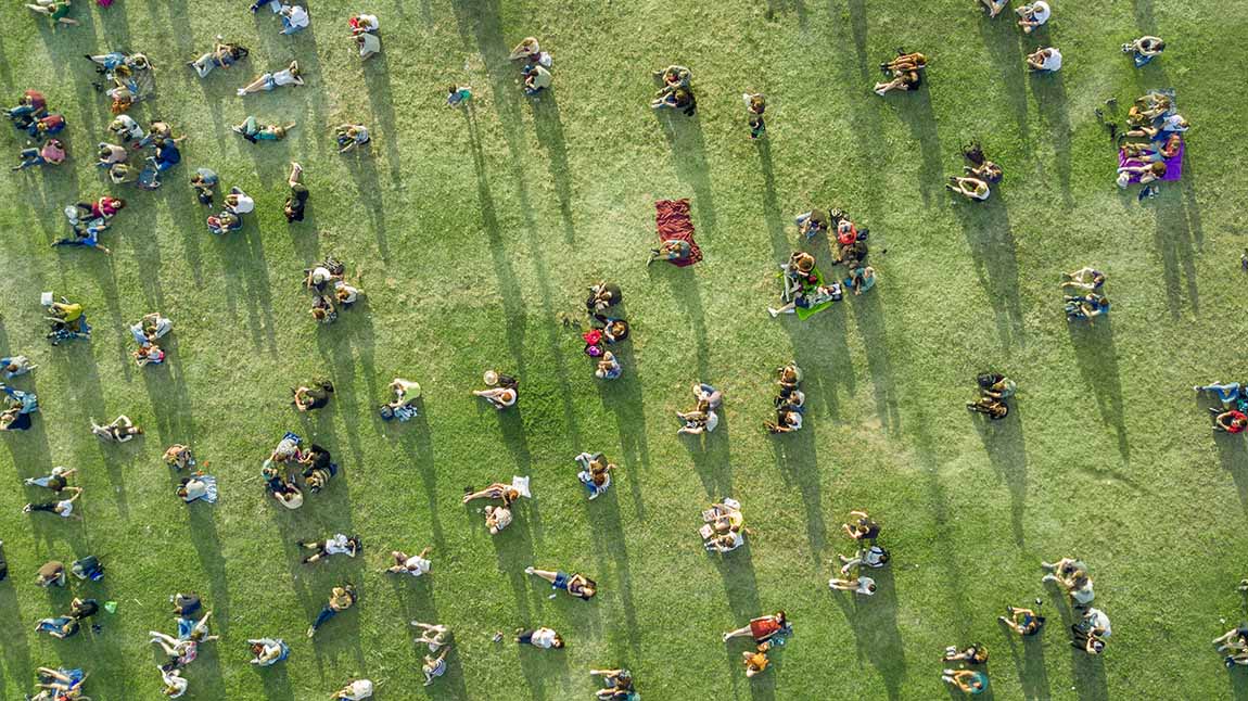 People enjoying in the park